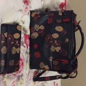 Coach floral borough bag